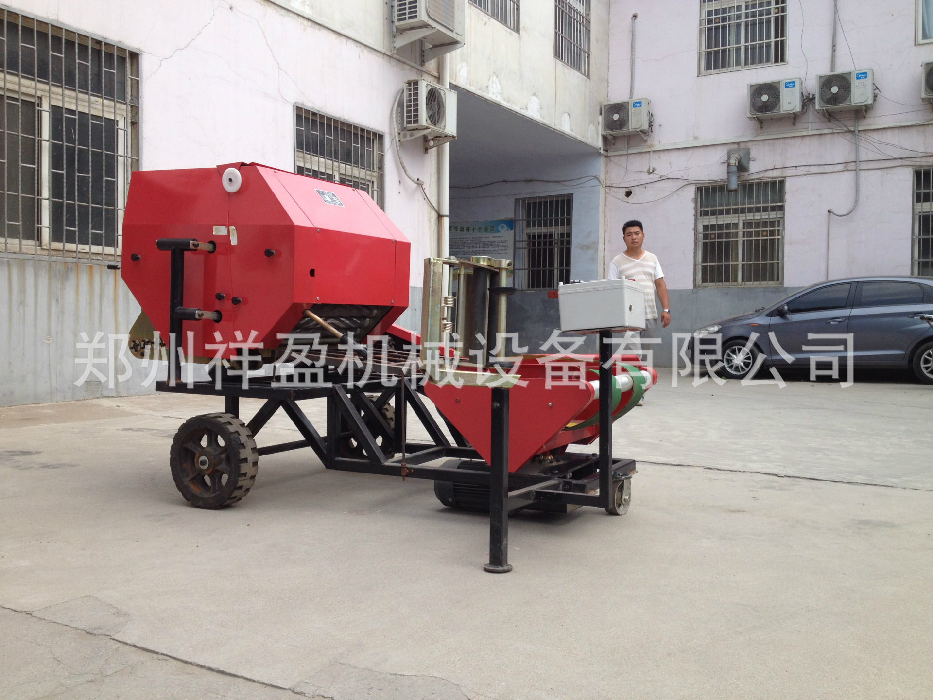 青貯打捆包膜一體機