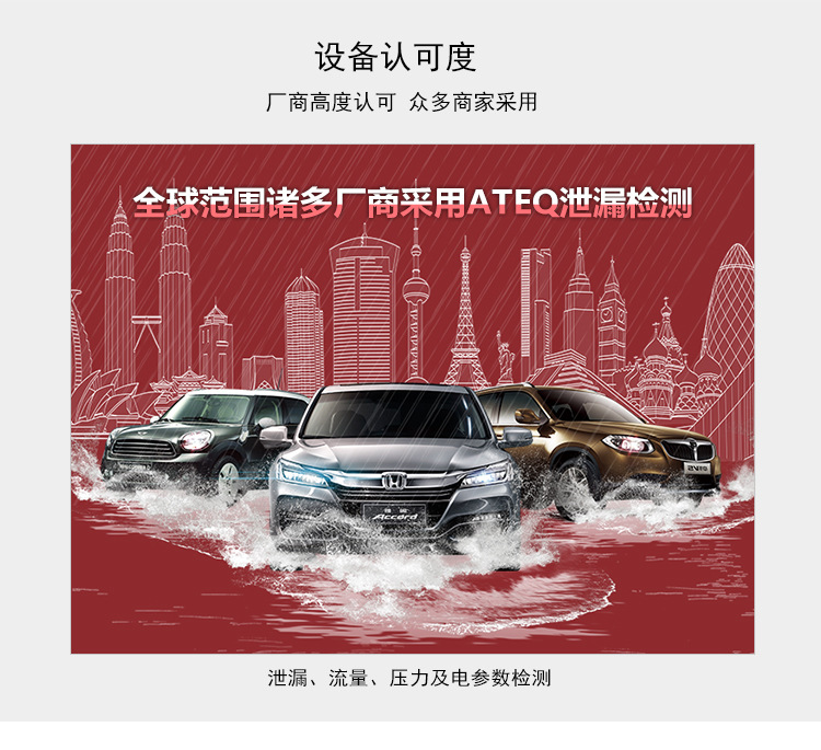 ATEQ-設備認可度，汽車