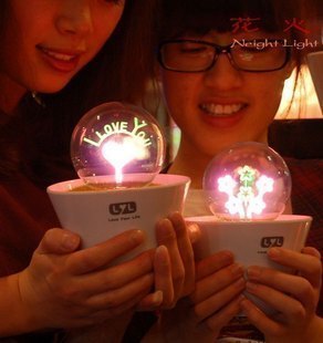 人造草盆景燈小夜燈 生日禮物 