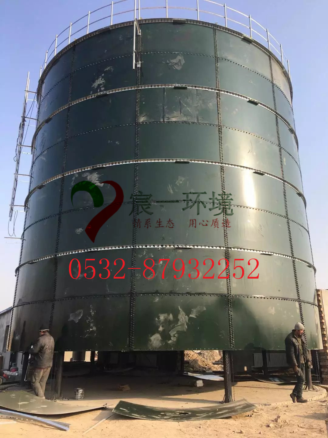 1000立方電泳拼裝罐 沼氣工程 青島宸一環境.jpg