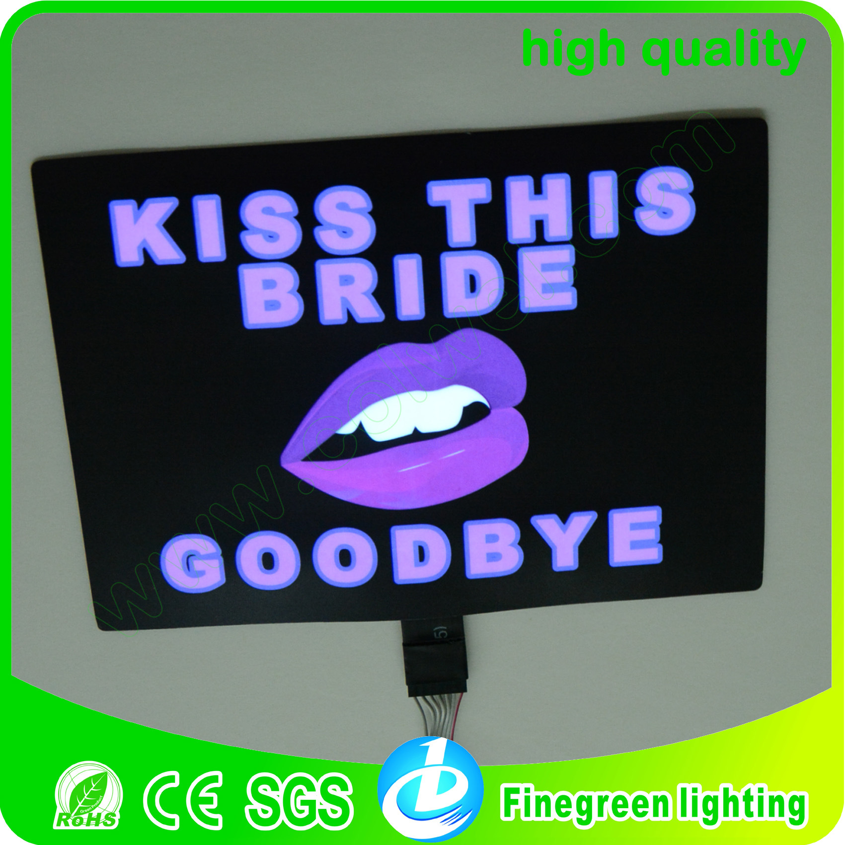 聲控發光音樂T恤屏