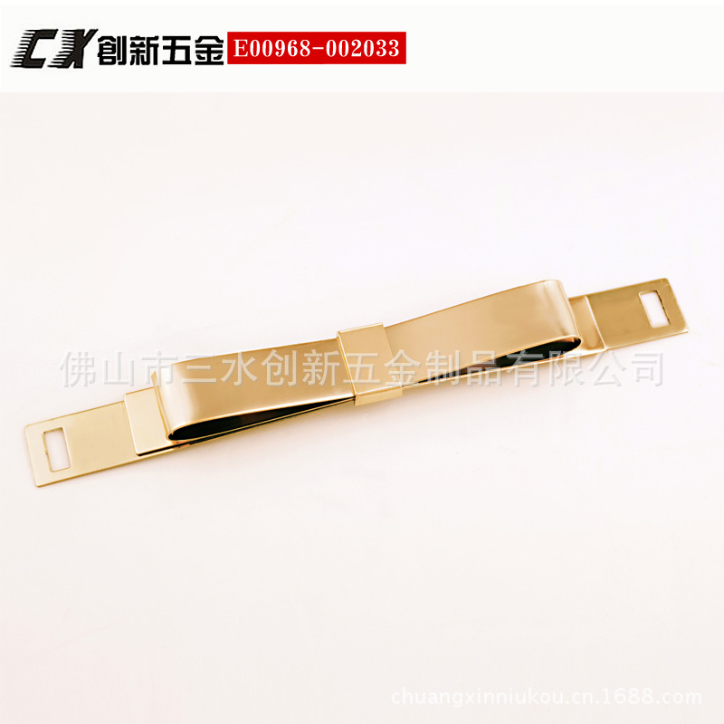 蝴蝶結金屬裝飾亮片廠家直銷